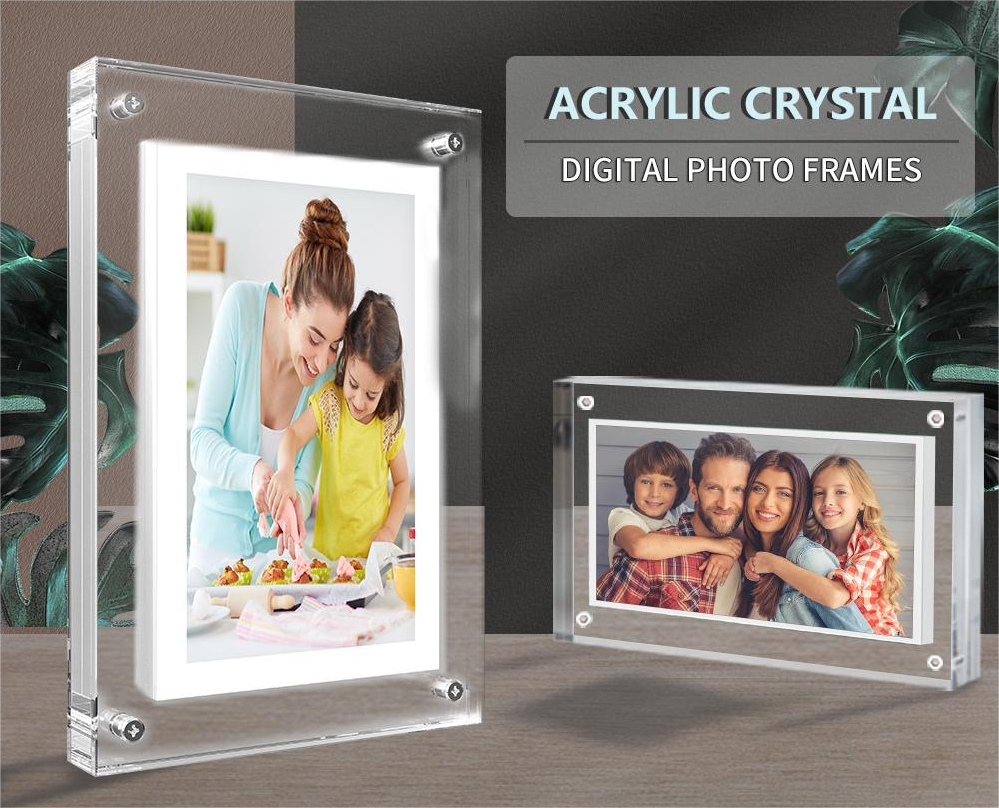 Digital Memory Frame | Acrylic Digital Photo & Video Frame
