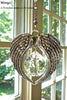 ANGEL WINGS Crystal and Pewter Wings Suncatcher