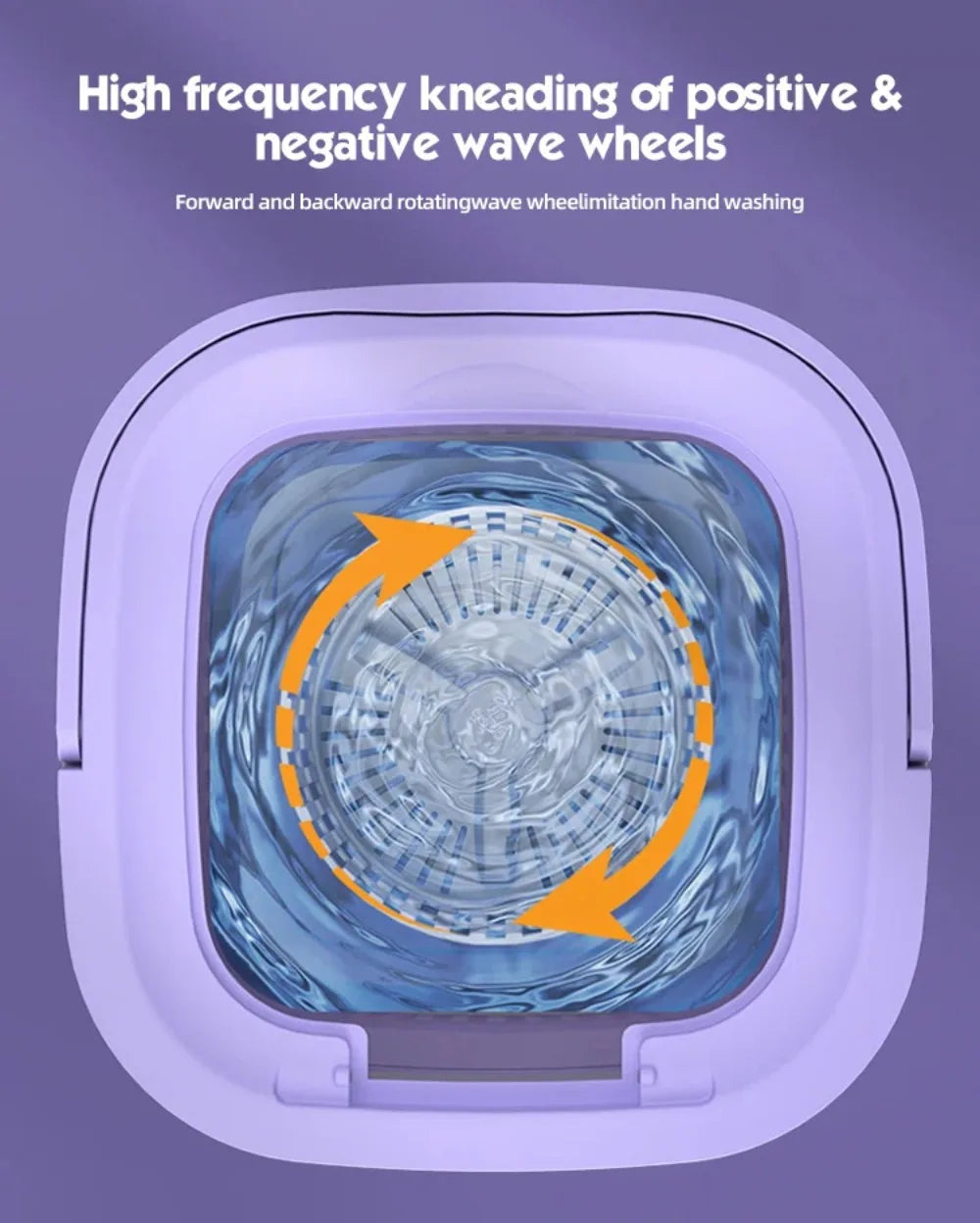 WashiFold™ - Mini Foldable Washing Machine