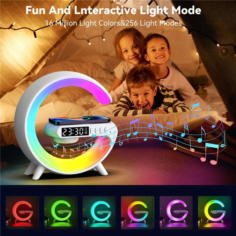 LumiCharge™ - Multifunction Wireless Rainbow Light Charger