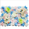 40X60cm Silk Rose Flower Wedding Decoration Artificial Flower Wall For Hotel Home Decor Baby Shower Backdrops