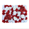 40X60cm Silk Rose Flower Wedding Decoration Artificial Flower Wall For Hotel Home Decor Baby Shower Backdrops