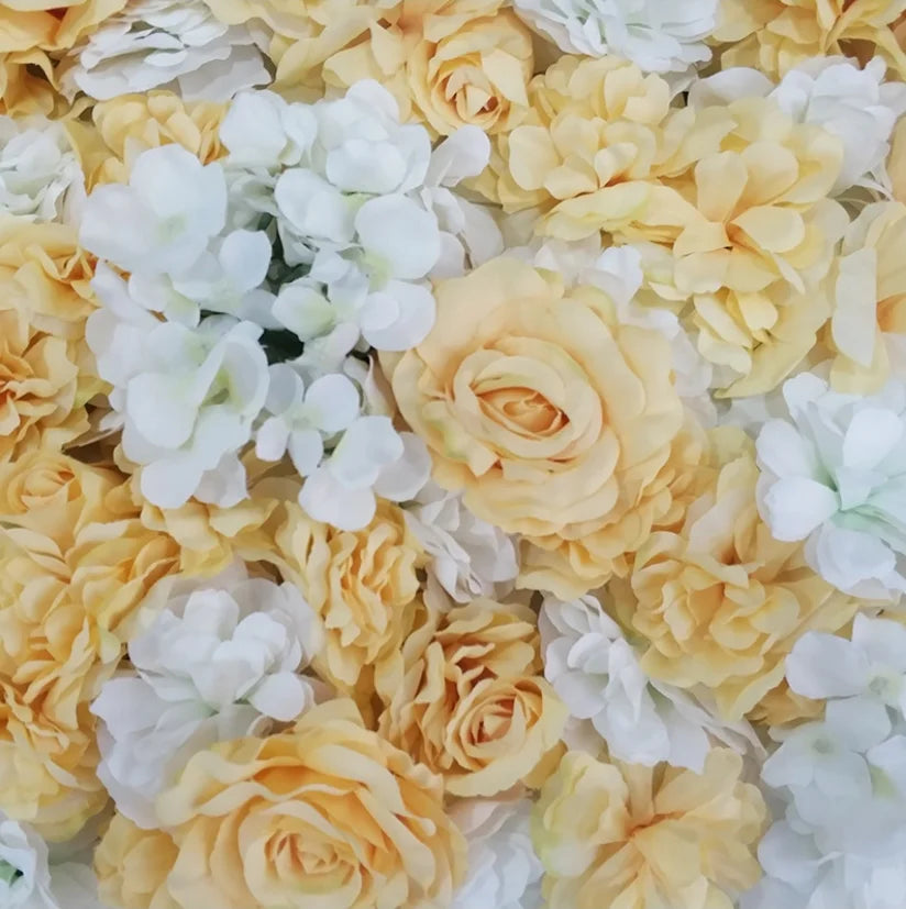 40X60cm Silk Rose Flower Wedding Decoration Artificial Flower Wall For Hotel Home Decor Baby Shower Backdrops