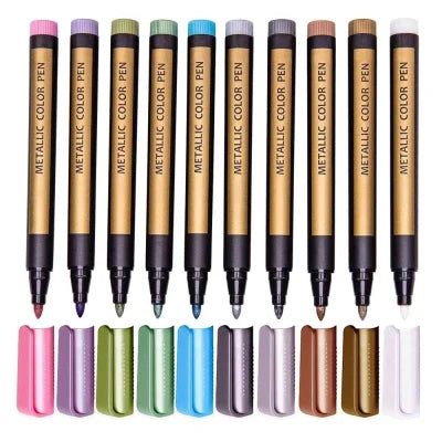 Magic Colorful Metallic Marker Pens