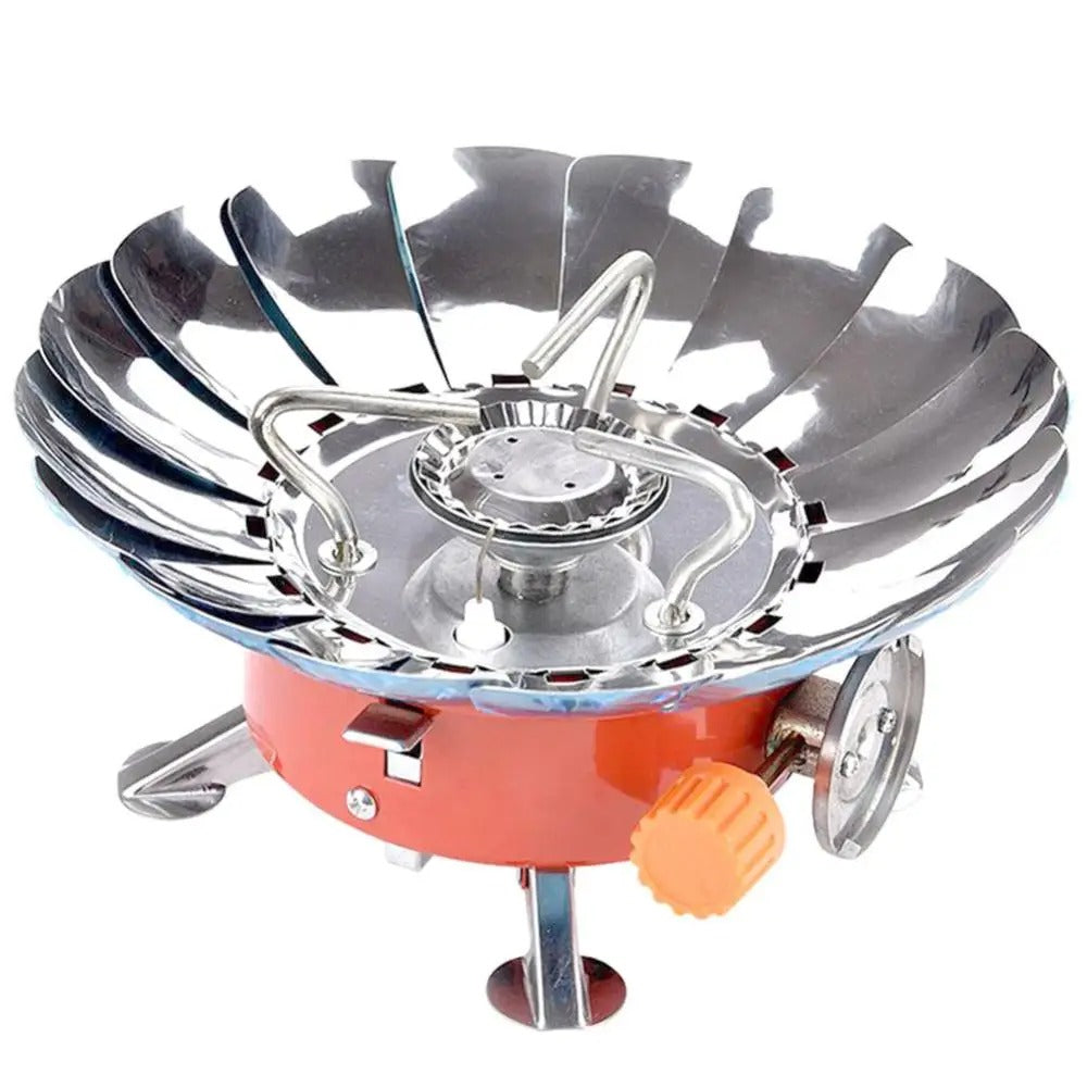 Inmorven™ 3600W Windproof Propane Camping Stove with Adapter