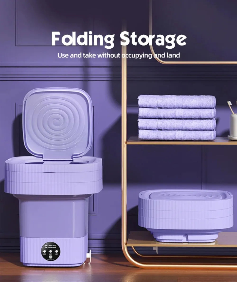 WashiFold™ - Mini Foldable Washing Machine