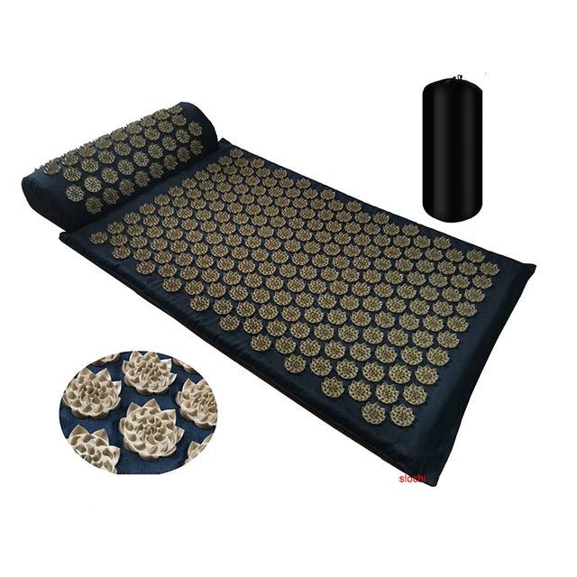 ZenRelief™ - Acupressure Mat with Pillow and Bag