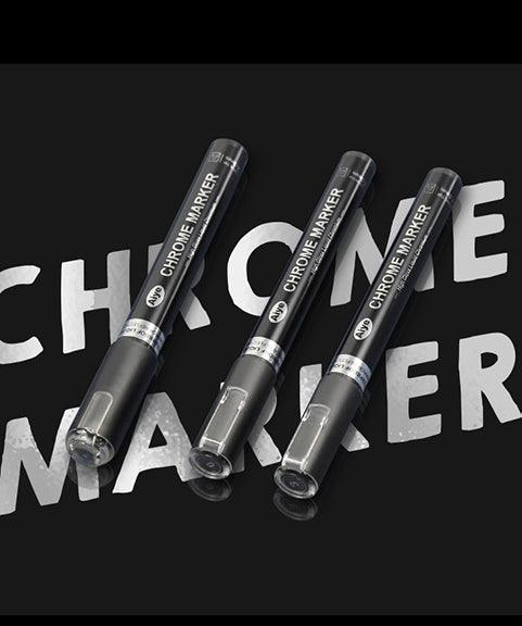 ChromeLuster™ Liquid Mirror Chrome Marker Pens (3 Pcs )