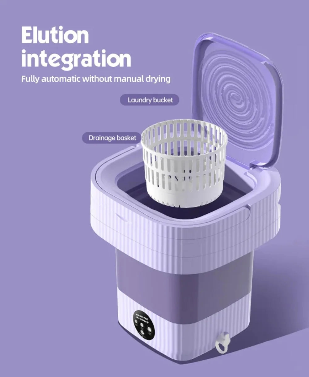 WashiFold™ - Mini Foldable Washing Machine