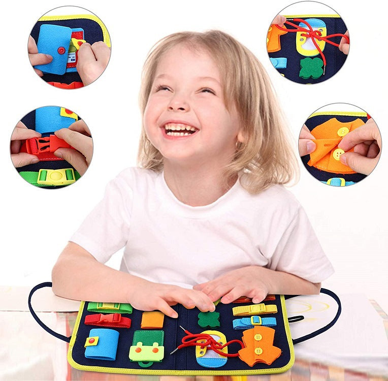 BusyBoard™ - Montessori Activity Toy
