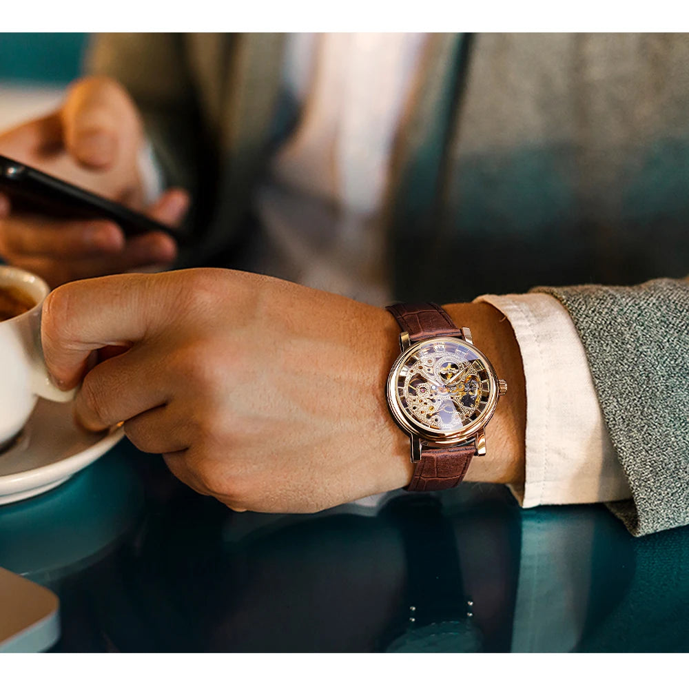 Winner Skeleton Mechanical Watch