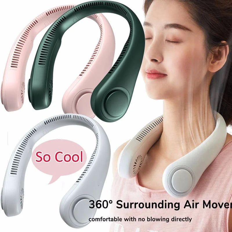 BreezeBand™ - CoolBreeze Bladeless Neck Fan