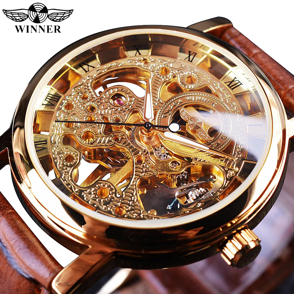 Winner Skeleton Mechanical Watch