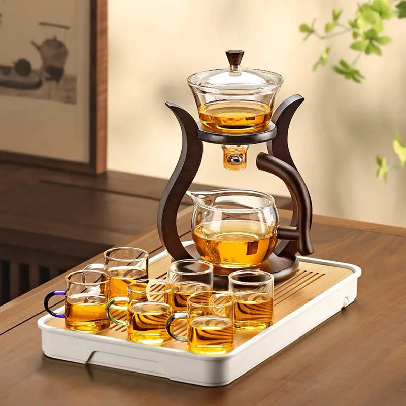 GlassBrewElite™ - Heatproof Glass Tea Set