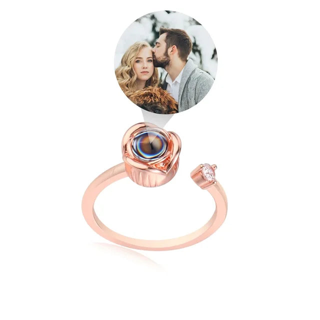 Custom Photo Keepsake Ring