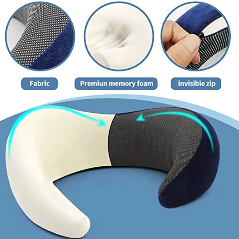 VoyageCushion™ - Cozy Travel Neck Pillow