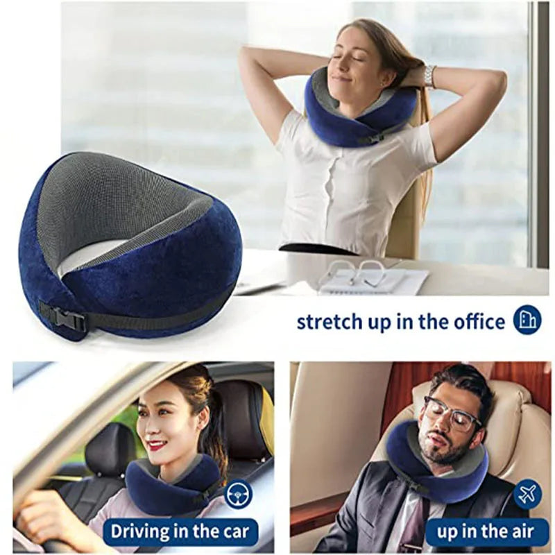 VoyageCushion™ - Cozy Travel Neck Pillow