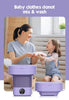 WashiFold™ - Mini Foldable Washing Machine